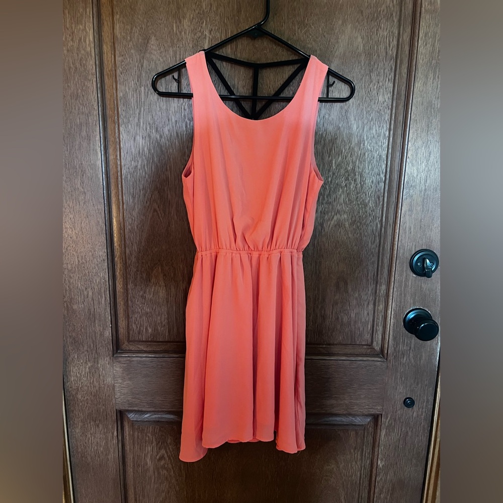 Coral Pink Dress